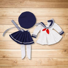 Clothes For 1/6 BJD Doll Little Angel Campus Sailor Suit 2024 - buy cheap