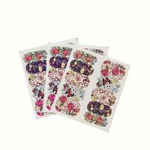 Embosse Nail Sticker Flower Adhesive DIY Manicure Slider Nail Art Tips Decorations Decals A26 2024 - buy cheap