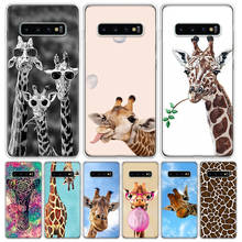 Capa para celular fofa de anime e girafa para samsung galaxy, a50, a70, a30s, a51, a71, a10, a20e, a40, a90, a20s, m30s, a6, a7, a8, a9 plus 2024 - compre barato