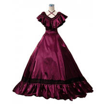 Vestido victoriano rococó para mujer, disfraz de doncella de inspiración, vestidos renacentistas, vestido de baile Medieval 2024 - compra barato