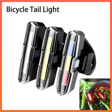 USB Rechargeable Front Rear Bicycle Light Lithium Battery LED Bike Taillight Cycling Helmet Light Lamp Mount Bicycle Accessories 2024 - buy cheap