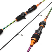 Colorful 1.68M ul Spinning Rod Solid tip Trout Rod Carbon rod for light Jigging Fishing rod Perch Slow 3-7g lure weight 2024 - buy cheap