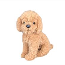 Boneca de pelúcia de poodle para crianças, brinquedo de pelúcia macio para cachorros e meninas, presente de natal para crianças, 30cm 2024 - compre barato