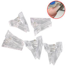 5pcs Poly Nail Gel Quick Building Nail Tips Clip Finger Extension UV Plastic Builder Nail Mold Crystal Gel Clips Manicure Tools 2024 - buy cheap