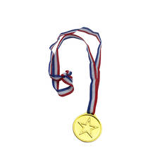 Medallas de Oro para competición deportiva, 50 Uds., decoración para fiesta de cumpleaños, regalo para niños y bebés 2024 - compra barato