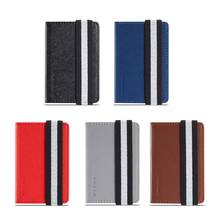 RFID Blocking Adhesive Genuine Leather Credit Card Pocket Sticker Pouch Holder Case for Cell Phone Fashion 2024 - buy cheap