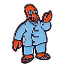 Doctor John A. Zoidberg langosta Decapodian future Space dibujos animados esmalte Pin 2024 - compra barato