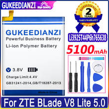 5100mAh GUKEEDIANZI Li3925t44p6h765638 Battery For ZTE BLade V8 Lite V8Lite 5.0 inch 2024 - buy cheap