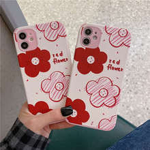 Funda blanda con flores rojas Mate para Huawei Y9 Prime 2019 Honor 10i 20 Pro 8X X10 P30 P40 Lite Mate 30 40 Pro Nova 7 8se 4 5 2024 - compra barato