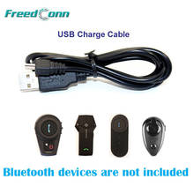 Аксессуары для FreedConn T-COM COLO, USB-кабель для зарядки, подходит для FreedConn T-COM COLO, мотоциклетный Bluetooth-Интерком, Бесплатная доставка! 2024 - купить недорого