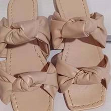 Сандалии женские с открытым носком, босоножки на плоской подошве, без застежки, повседневная Дизайнерская обувь, 2021 2024 - купить недорого