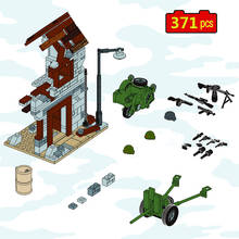 Military Series Russian street fighting scene construction weapon DIY Model Building Blocks Bricks Toys Gifts 2024 - buy cheap