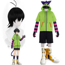 2022 Costumes SK8 The Infinity Miya Cosplay Shoes SK∞ Miya Costume Wigs Uniform Set Anime Boots Halloween Party Equipment 2024 - buy cheap