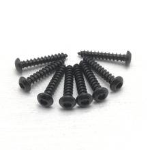 100pcs/lot Alloy Steel With Black M3 M4 hex socket round button Head  Self Tapping Screw Model Screw 2024 - buy cheap