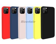 Защитный чехол Ricestate для iphone 11 Pro Max 11Pro 6 7 8 Plus 6Plus 7Plus 8 Plus XR X Xs Max матовый Мягкий силиконовый чехол 2024 - купить недорого