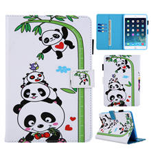 Tablet Case for IPad 9.7 2017 2018 Ipad 5 6 Air 1 2 Pro 9.7" Kids Cartoon PU Leather Wallet Clip Flip Stand Cover Coque+Pen 2024 - buy cheap