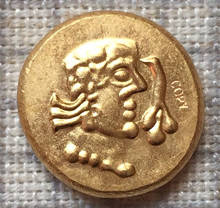 24-K gold plated 620-640 years coin COPY 2024 - buy cheap