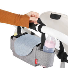 Organizador aislante para cochecito de bebé, soporte para botella y taza, bolsas de pañales de maternidad, accesorios para cochecito de bebé portátil 2024 - compra barato