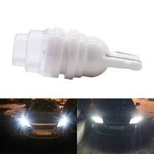 2PCS Ceramic T10 W5W LED Bulb 194 168 Led Canbus 4SMD 3030 Car Interior Lights Wedge Side marker Clearance Auto Lamp 12V White 2024 - buy cheap