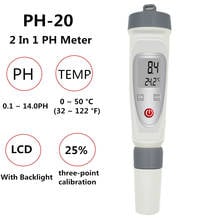 PH-20 Digital PH Meter Portable Pen Type Precision Water Quality Monitor Tester Built-in Electrode For Swimming Pools Aquariums 2024 - buy cheap