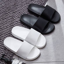 Summer Slides Women Slippers Non-Slip Mute Flip Flops Eva Indoor Outdoor Beach Sandals Men Ladies Couple Lovers Bathroom Shoes 2024 - купить недорого