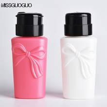 Missguoguo Liquid Alcohol Pump Press Empty Nail Cleaner Gel Polish Remover Press Pumping Dispenser Bottle Refillable Container 2024 - buy cheap