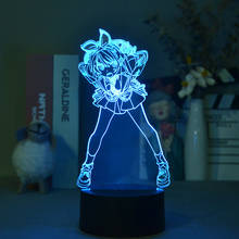 Anime I will Borrow Her LED Night Light for Children Acrylic 3D LED Light Ruka Sarashina Manga Table Light for Room Decor Gifts 2024 - buy cheap