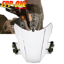 For YAMAHA XT660Z Tenere Motorcycle Accessories Headlight Guard Protective Cover CNC 2024 - купить недорого