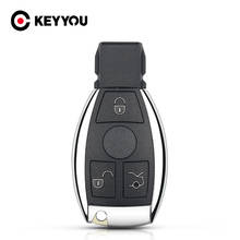 KEYYOU-carcasa para llave de coche, carcasa para mando A distancia inteligente, 3 botones, 2000 BGA, para Mercedes Benz A, B, C, E, Clase W203, W204, W205, W210, W211, W212, W221 2024 - compra barato