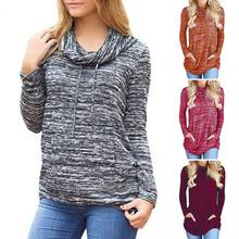 Pullover Long Sleeve Pile Collar Women Pockets Sweatshirts for Dating Female Hooded Coat Loose Hoodies Sweatshirt Slim Pullover 2024 - buy cheap