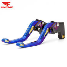 Alavancas de freio e embreagem para kawasaki ninja z125 2015-2020 2016, ajustável, 3d, para motocicletas, acessórios 2024 - compre barato