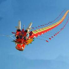High Quality 7m Chinses Traditional Dragon Kite Chinese Kite Design Decoration Kit Toys Family Outdoor Toy 2024 - buy cheap
