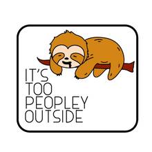 Cute anti-social sloth pin great gift for introvert friends 2024 - buy cheap