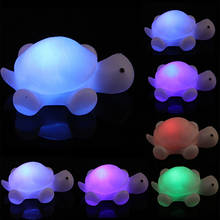 Cute Cartoon Turtle Night Lamp 7 Colours Light Changing Night Light Bedroom Decoration Room Mini Atmosphere Lamp Toys Gift 2024 - buy cheap