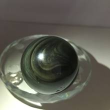 45mm Natural Grey obsidian Crystal Ball Massage Ball Magic Ball Feng Shui 2024 - buy cheap