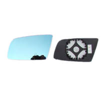 Wide View Rear View Mirror Auto Dimming Blue Heated Side Wing Mirror Glass with LED Turn Indicator for BMW Old 5 Series 2024 - buy cheap