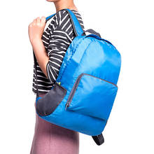 Легкий складной рюкзак из полиэстера, водонепроницаемая сумка, открытый рюкзак, дорожная Студенческая сумка, женская мужская сумка 2024 - купить недорого