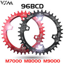 VXM Oval Round Bicycle Crank&Chainwheel 96BCD Narrow Wide Chainring 32T/34T/36T/38T For M7000 M8000 M9000 Bicycle Parts 2024 - buy cheap