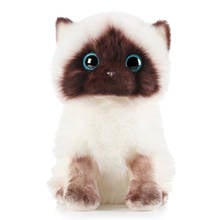 Lovely Kids Stuffed Cats Toys Soft Simulation Animal Cats Plush Doll Toy Pets Meow Dolls Girls Interactive Gift Decoration Toys 2024 - buy cheap