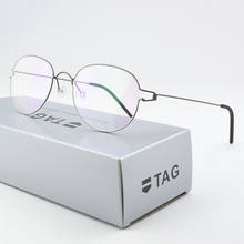2019 TAG brand optical spectacle women Pure hand-made with computer hinge computer glasses frame men myopia eyeglasses frames 2024 - buy cheap