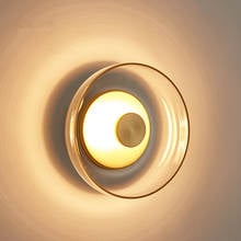 Scandinavian wall light Modern Minimalist  LED decoration wall lamp For Living room Bedroom Dining bedside glass wall lamp 2022 - buy cheap