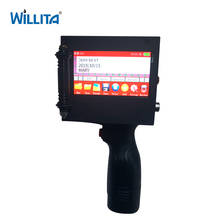 50.8mm QR Bar batch code variable date serial number logo expiry date label portable handjet handheld thermal inkjet printer 2024 - buy cheap