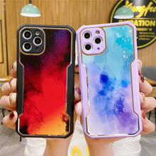 Funda de acuarela galvanizada de lujo para Samsung Galaxy A51, A71, A10, A20, A30, A50, A70, A11, A21S, A31, A41, A12, A32, A42, A52, A72, A02S 2024 - compra barato