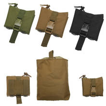 Utility Folding Tactical Magazine Drop Dump Pouch Military Outdoor Tool Foldable Case Hunting Airsoft Paintball Recovery Mag Bag 2024 - buy cheap