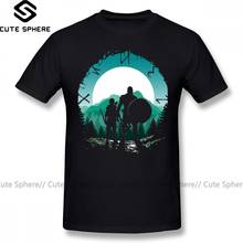 God Of War T Shirt Kratos And Son T-Shirt Man Graphic Tee Shirt Awesome Classic Cotton Short Sleeve Plus size  Tshirt 2024 - buy cheap