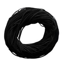 Yougle 100 Meters 4mm Black Coreless 550 Paracord Parachute Cord Without Inner Strands Outer Sheath 2024 - buy cheap