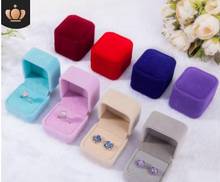 Wholesale high quality jewelry packaging box badge box in velvet ring box jewelry accessories 2024 - buy cheap