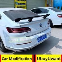 UBUYUWANT For 2019 2020 2021 New Volkswagen ARTEON CC Car Rear Trunk Spoiler High Quality CARBON FIBER Car Tail Wing Decoration 2024 - buy cheap