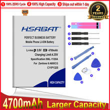 HSABAT larger capacity 4600mAh C11P1325 Battery For ASUS ZenFone 6 ZenFone6 A600CG T00G A601CG 2024 - buy cheap
