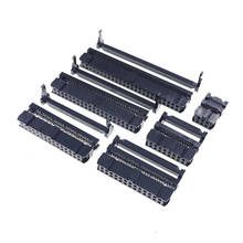 5 pcs 0.10" 2.54 mm Pitch 6 8 10 12 14 16 18 20 24 26 30 34 40 44 Pin Female IDC Socket IDC Connector Ribbon Cable 1.27mm 2024 - buy cheap
